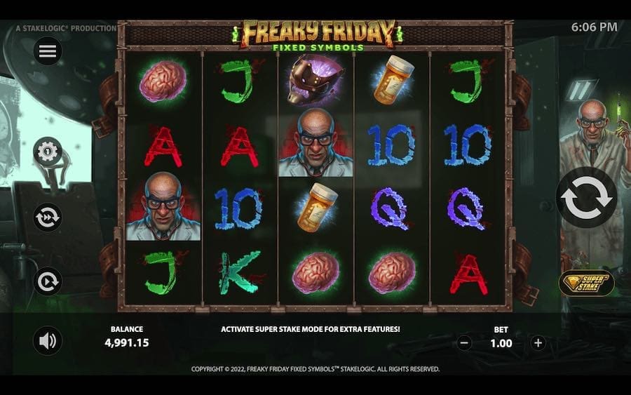 Win Up To 10,000x Your Bet As You Play With 5 Reels And 40 Paylines, In Freaky Friday Online Slot From Game Provider Stakelogic