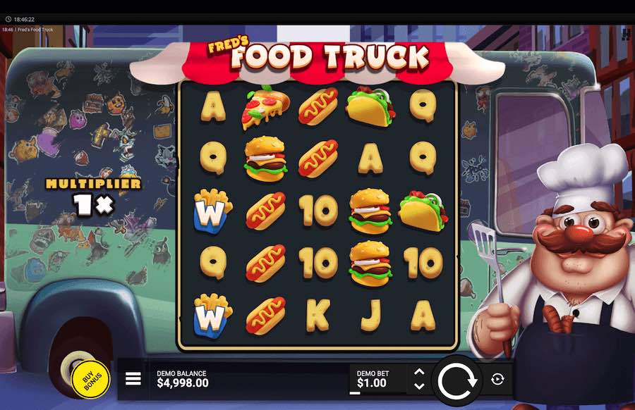 Fred's Food Truck Slot Base Game