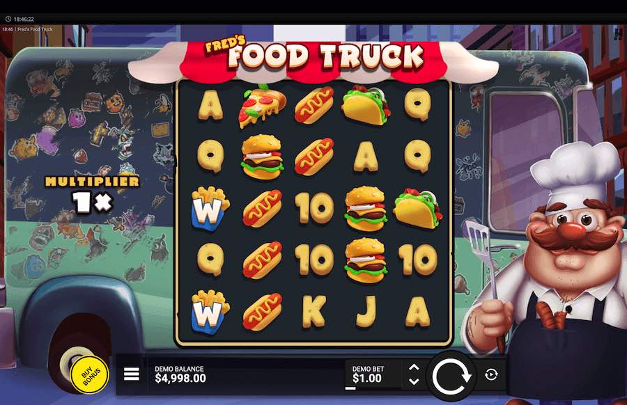 Fred's Food Truck Slot Base Game 