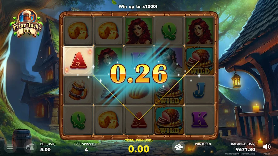 Friar Tuck's Inn Slot Mascot Gaming