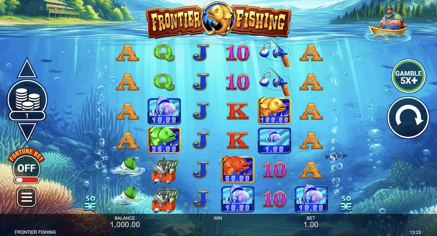 Frontier Fishing slot Inspired Gaming