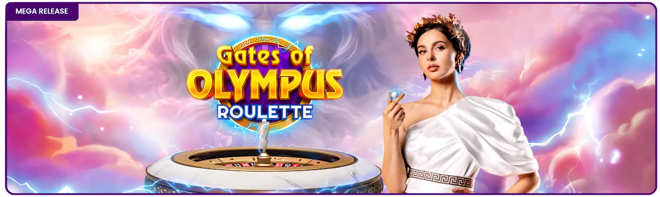 Gates Of Olympus Roulette Banner