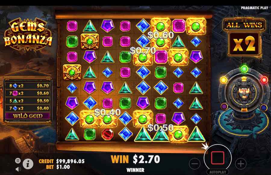 Gems Bonanza Slot Free Spins Feature