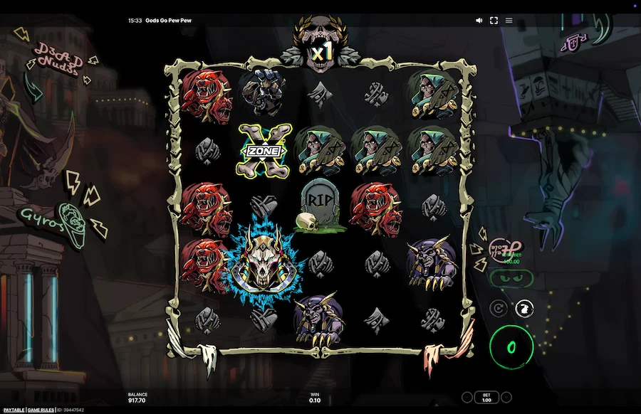 Gods Go Pew Pew Slot Sneaky Slots