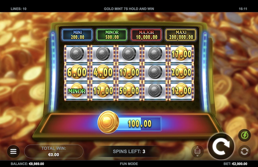 Gold Mint 7s Slot Kalamba Games