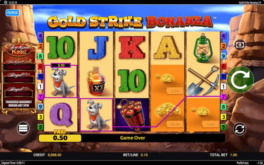 Gold Strike Bonanza Jackpot King