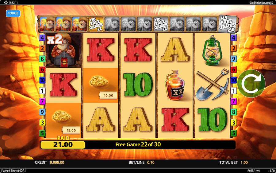 Gold Strike Bonanza Slot