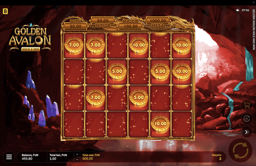 Gameplay Golden Avalon