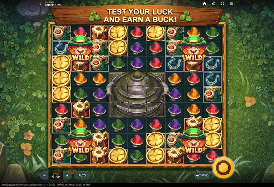 Win Up To 20,000x Your Bet In The Good Luck Clusterbusters Online Slot From Provider Red Tiger Gaming