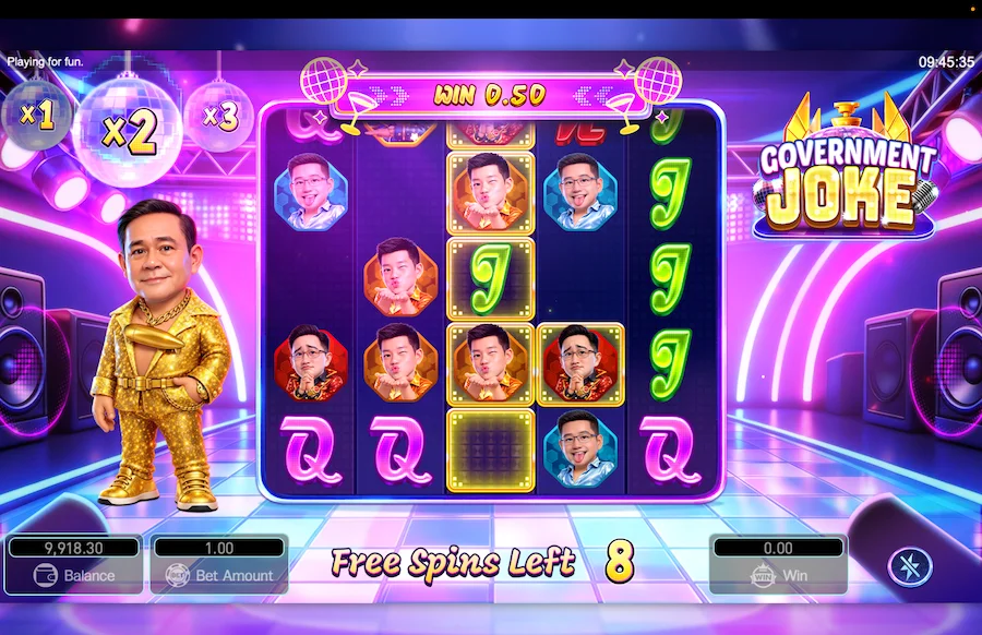 Government Joke Gameplay