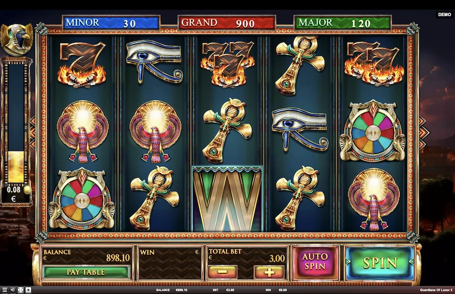 Slot Penjaga Luxor 2 Red Rake Gaming