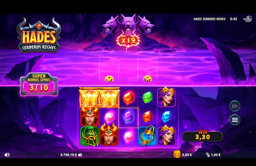 Gameplay Hades Cerberus Riches