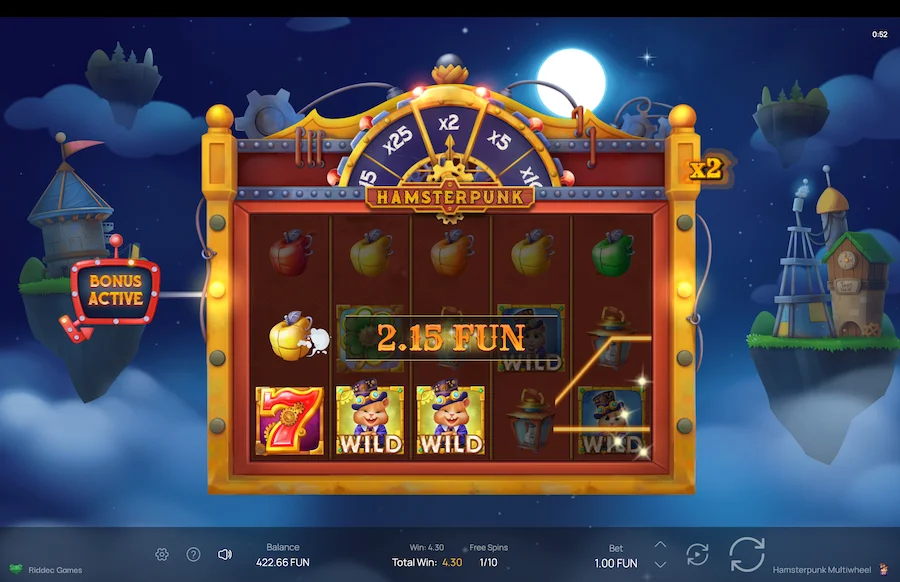 Hamsterpunk Multiwheel Gameplay