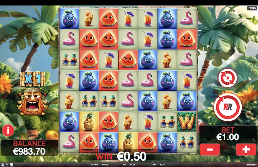 Slot Hawaiitopia Red Rake Gaming
