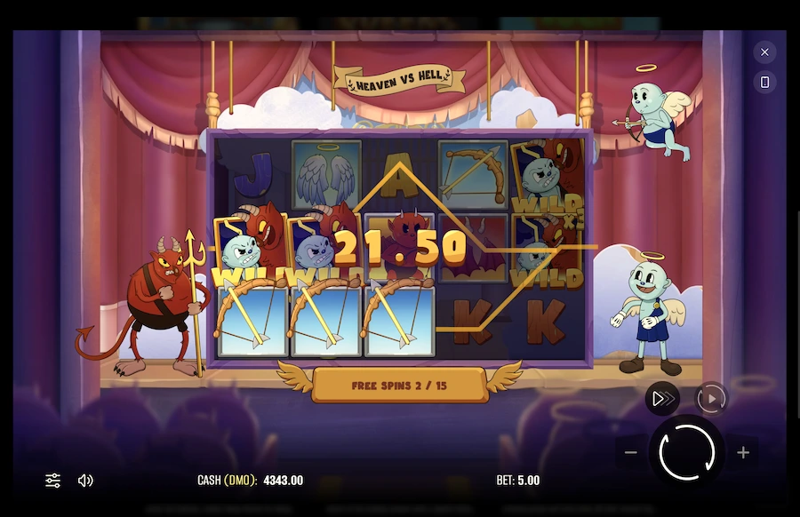 Heaven Vs Hell Slot Pixmove Games