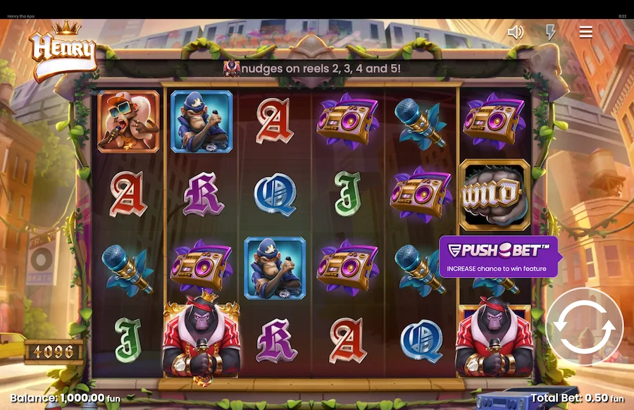 Slot Henry Sang Kera Push Gaming
