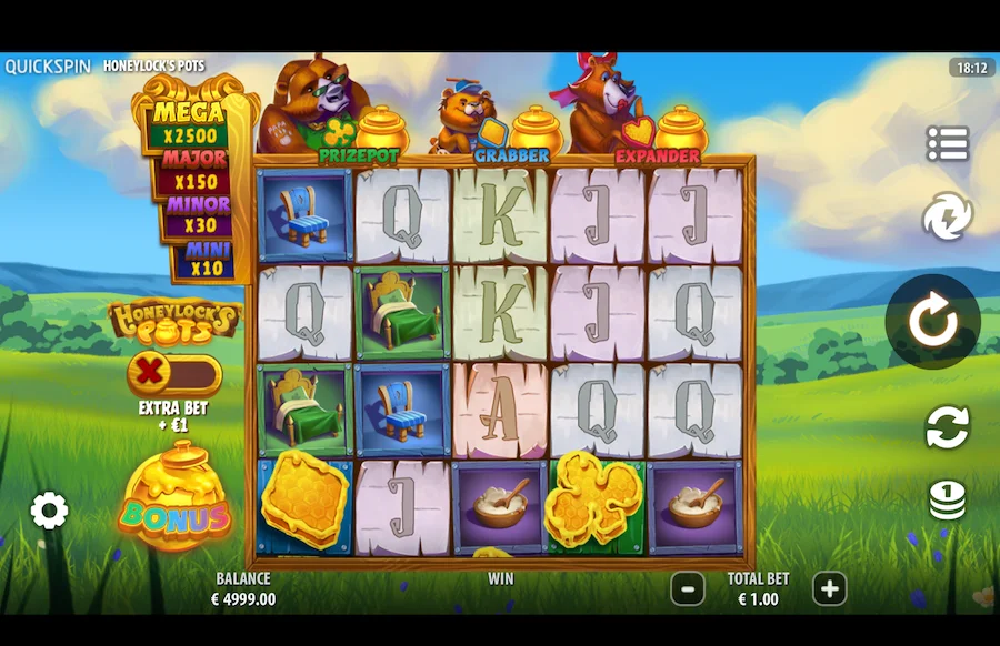 Gameplay Honeylocks Pots