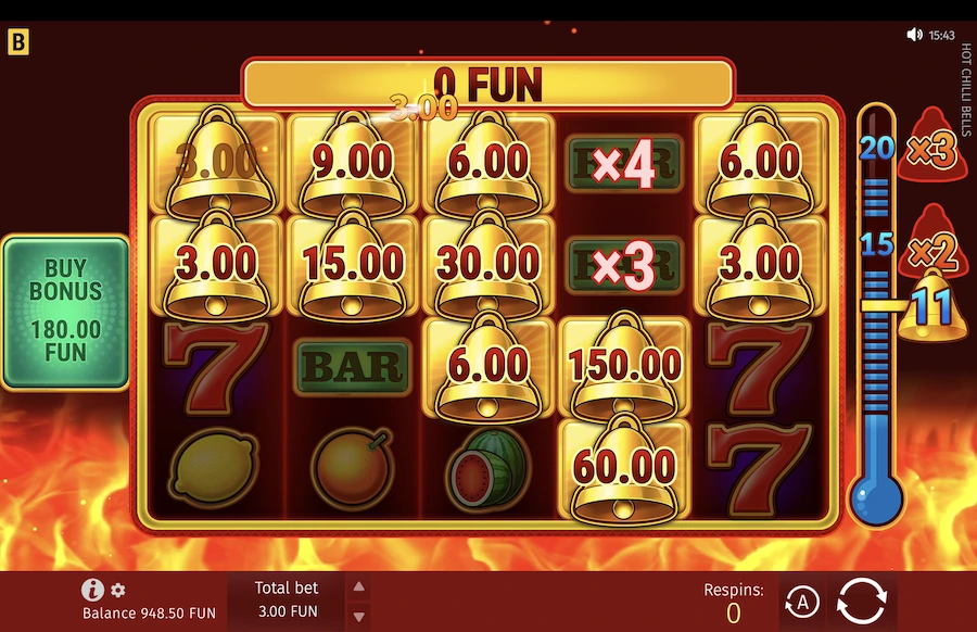 Hot Chilli Bells Slot BGaming