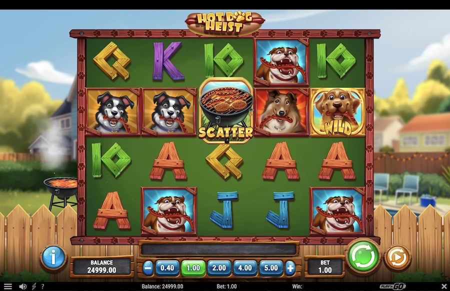 Hot Dog Heist slot Play'n GO