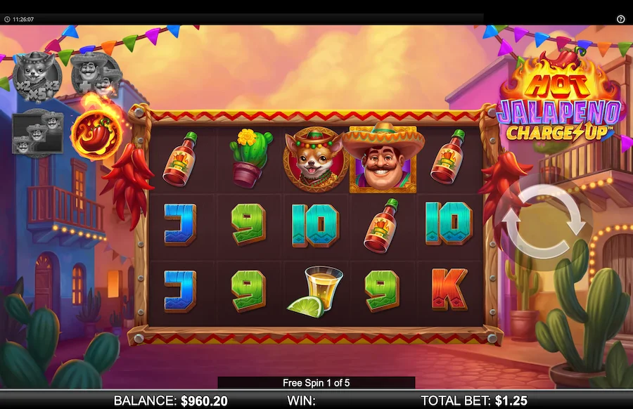 Hot Jalapeno Charge Up Slot