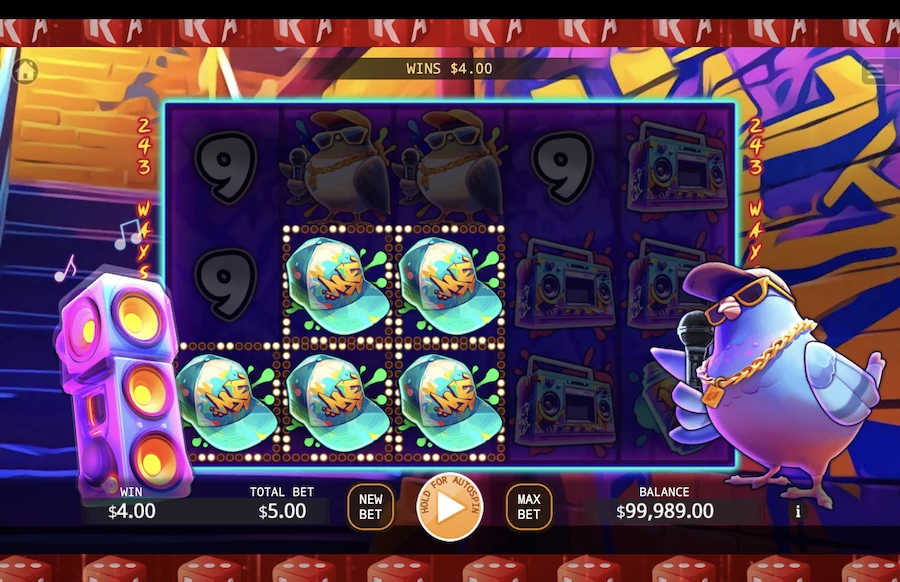 Hip Hop Pigeon Slot
