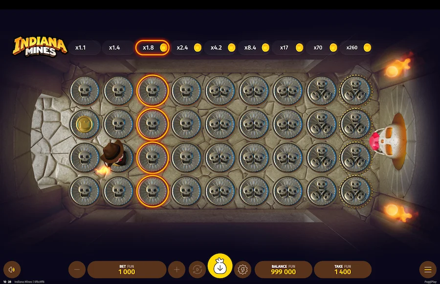 Indiana Mines Slot PoggiPlay