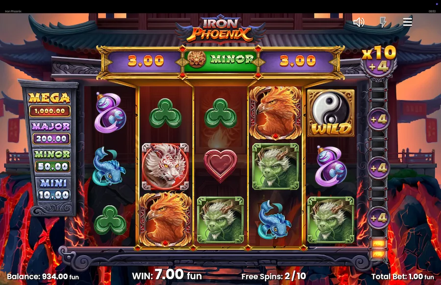 Iron Phoenix Slot Push Gaming