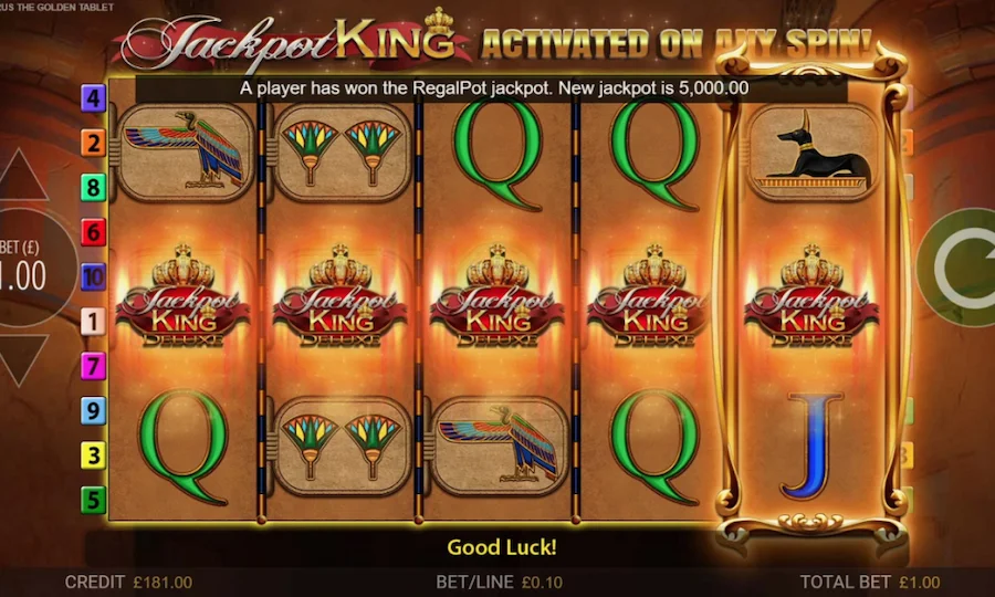 Pemicu Raja Jackpot Blueprint Gaming