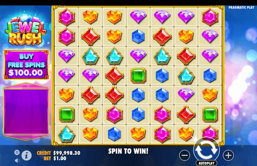 Jewel Rush Slot Base Game