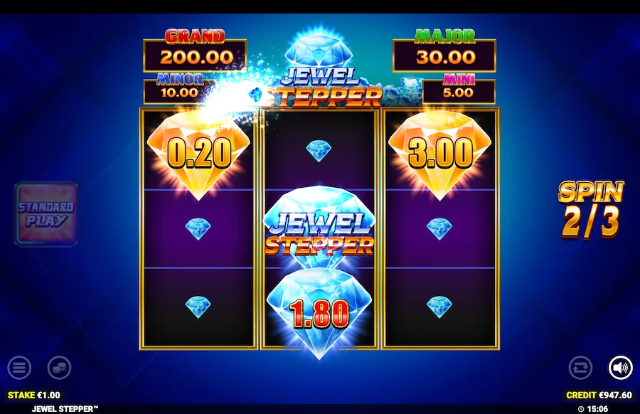 Jewel Stepper Slot Blueprint Gaming