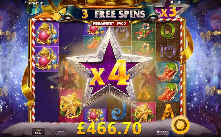 Play With An Unlimited Win Multiplier During The Free Spins Feature On Jingle Ways Megaways Slot