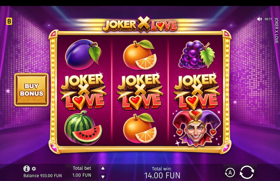 Joker X Love Slot BGaming