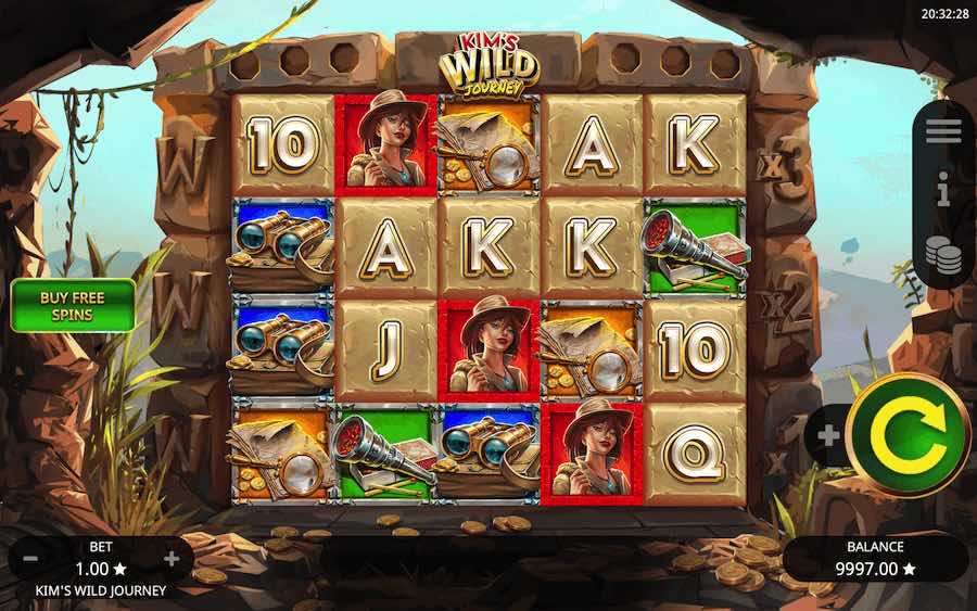 Booming Games Kim's Wild Journey Online Slot Features 5 Reels, 20 Paylines, And Wins Of Up To 15,000x Your Bet