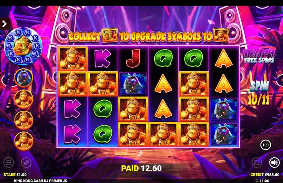 King Kong Cash Dj Prime8 Slot Bonus Feature