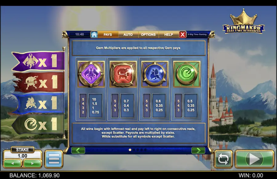 Slot Kingmaker Megaways