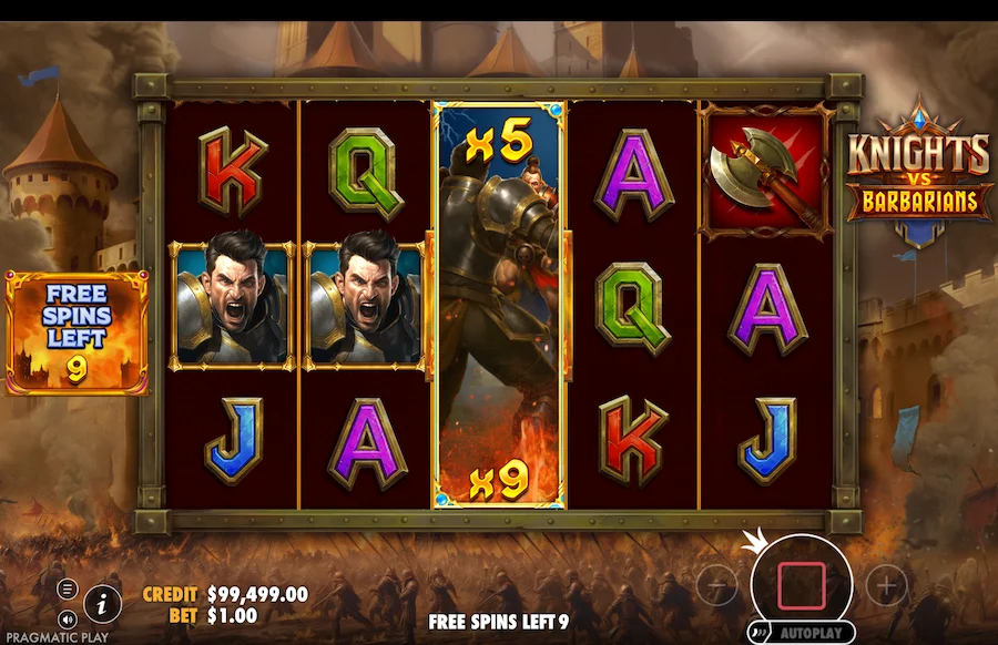 Knights Vs Barbarians Slot Pragmatic Play
