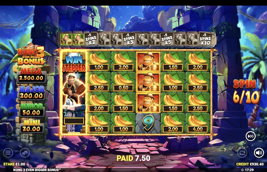 Kong 3 Even Bigger Bonus Slot Blueprint Gaming