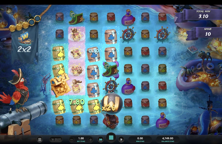 Kraken's Cove slot Relax Gaming