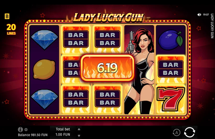 Lady Lucky Gun Slot BGaming