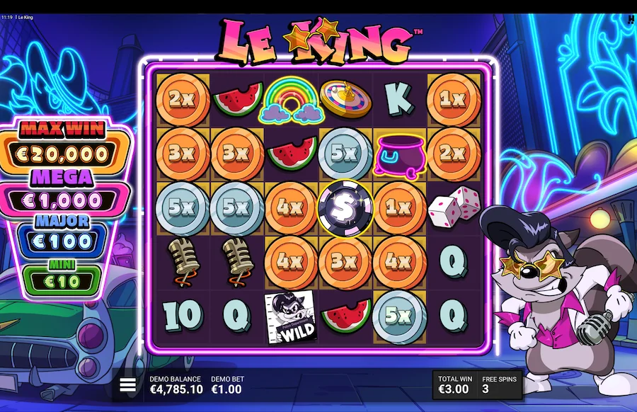 Le King Slot Hacksaw Gaming