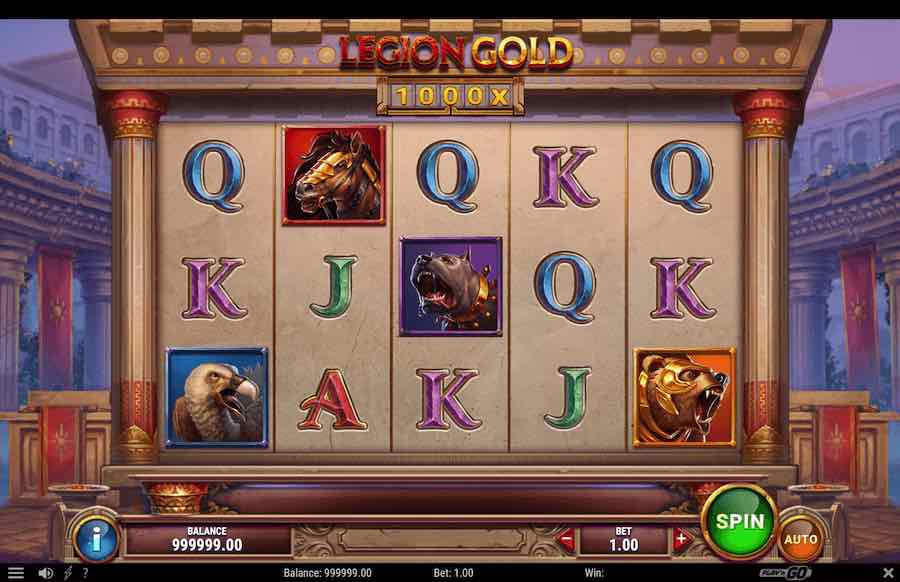 Legion Gold Slot Base Game 