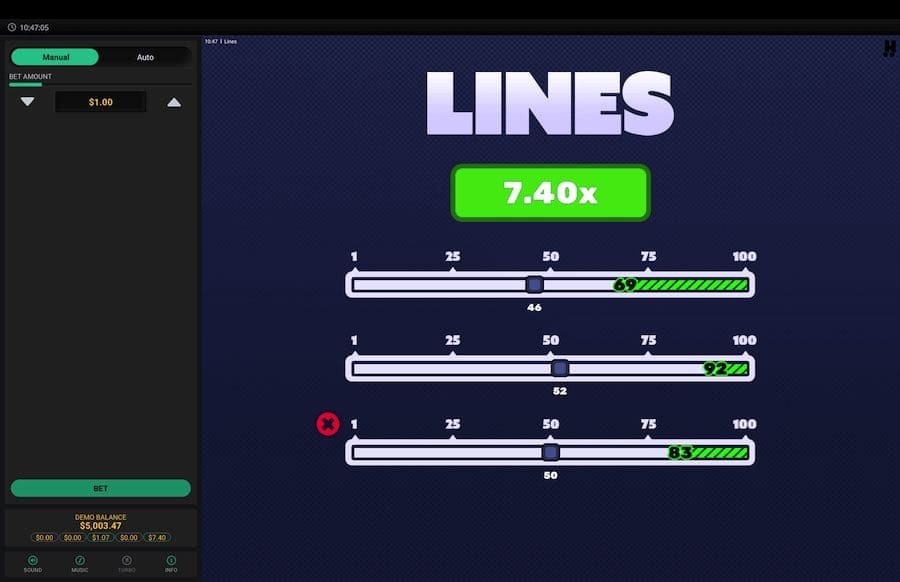 Lines Gameplay