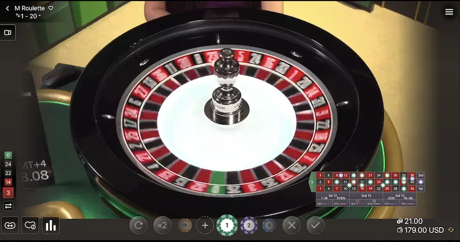 Live Roulette Sa Gaming