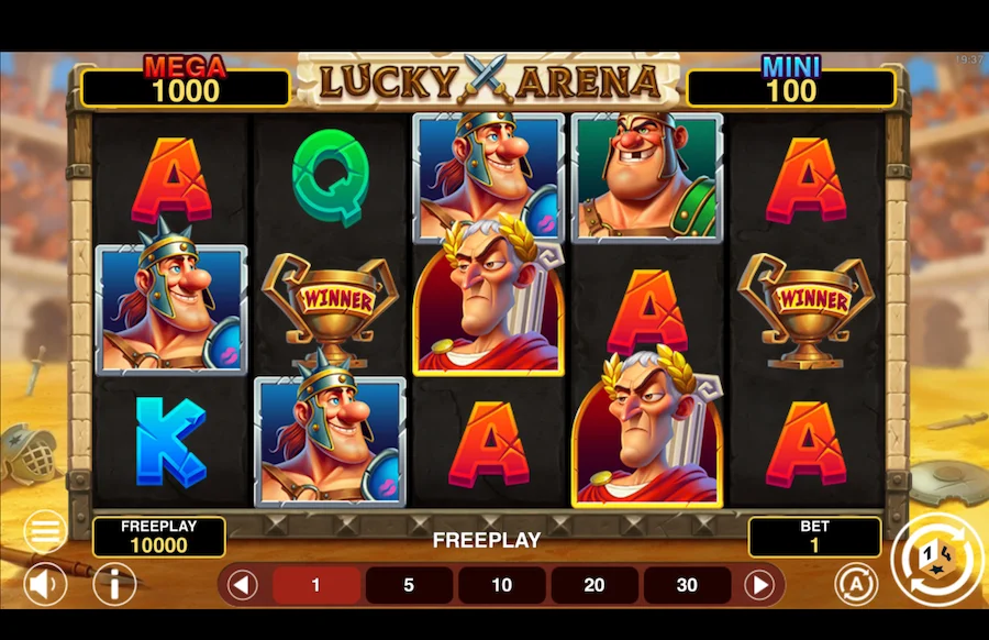 Lucky Arena Slot 1spin4win