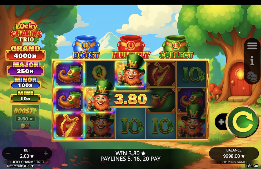 Lucky Charms Trio Booming Games