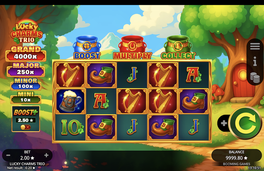 Lucky Charms Trio Booming Games
