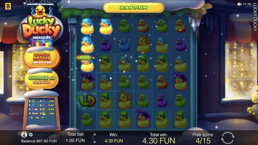 Lucky Ducky X-Mas slot BGaming