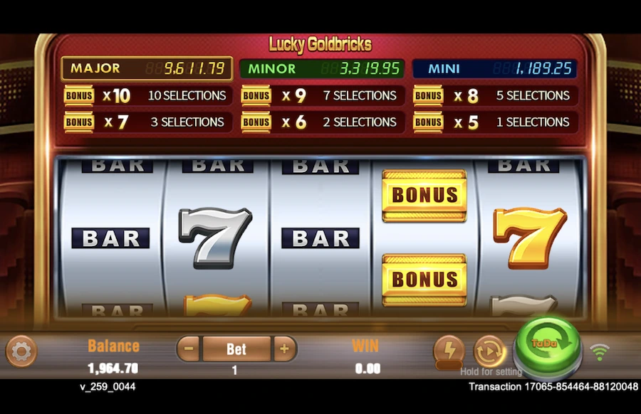 Lucky Goldbricks Slot