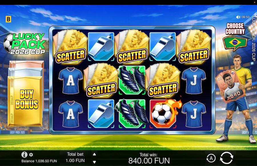 Lucky Pack 2026 Cup Gameplay