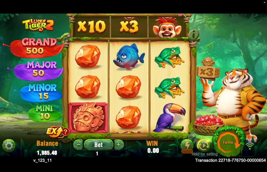 Lucky Tiger 2 Gameplay